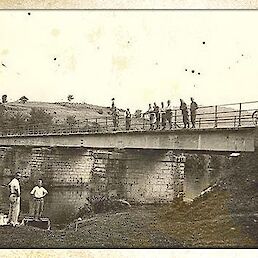 Viniški most pred 2. svetovno vojno.