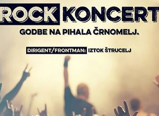 Rock koncert Godbe na pihala Črnomelj