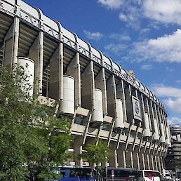 Nujen je bil ogled stadiona Santiago Bernabeu