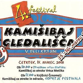 Predstave za otroke v okviru 4. festivala kamišibaj gledališča v Beli krajini