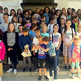Sodelovanje na natečaju Evropa v šoli in udeležba na zaključni prireditvi v Ljubljani