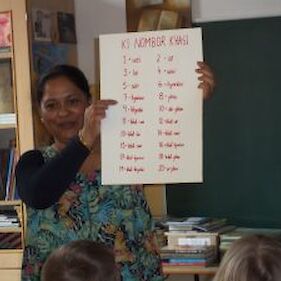 Spoznali smo indijski jezik khasi in obeležili dan materinščine