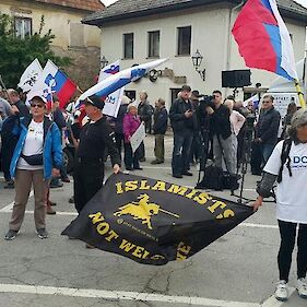 Protestni shod v Črnomlju