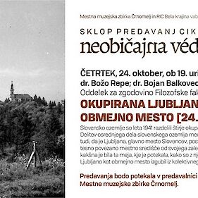 Otvoritev razstave »Okupirana Ljubljana, obmejno mesto«.