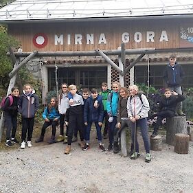 Planinska šola na Mirni gori 6. c