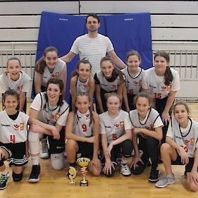 Mlajše učenke OŠ Loka področne prvakinje v košarki