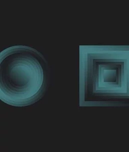 Simbolika in logotip - geometrijski liki (krog in kvadrat)