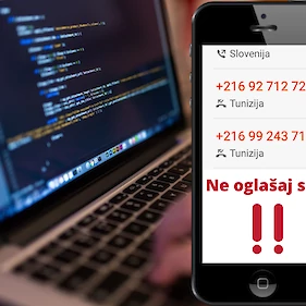 Slovenska policija opozarja na spletne in telefonske zlorabe!