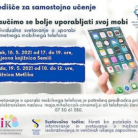 Svetovanje za uporabo pametnega mobilnega telefona Semič
