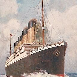 Titanik na plakatu