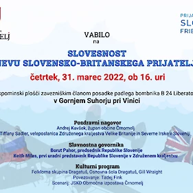 Dan slovensko-britanskega prijateljstva