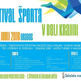 Festival športa v Beli krajini