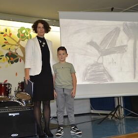 Tian Ivanetič osvojil 1. nagrado na 5. mednarodnem bienalu otroške risbe