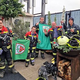 5 članov GZ Semič na "Zagreb Firefighter Stair Challenge"