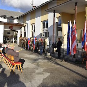 Slovesnost ob 79-letnici odhoda XIV. divizije na Štajersko