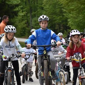 Otroška kolesarska dirka v sklopu kolesarske dirke za Veliko nagrado RTC Gače