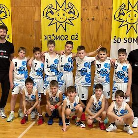 Košarkarji Kolpe (U12) na turnirju v Novi Gorici