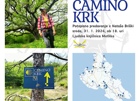 Camino Krk – Nataša Briški potopisno predavanje