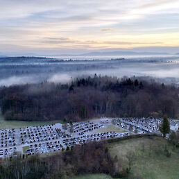 Pokopališče v Vojni vasi. Foto: A.R.