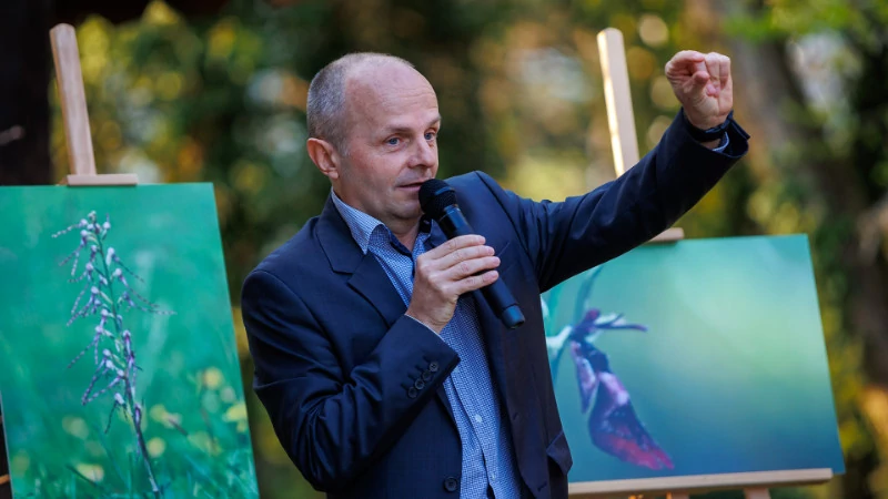 Jernej Kavšek je tudi prejemnik ekološke pohvale breza za leto 2022. Foto: Jani Pavlin